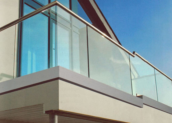Klare Glas/Metallstabiles System-einfache Installation balkon-Geländer-U-Profilstäbe Balustrad