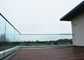 Veranda-Frameless U-Profilstäbeglasbalustraden-Geländer im Freien mit CER Zustimmung