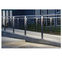 Moderner Entwurfs-Metallrohr-Geländer-Terrassen-Gebrauch mit runden Handlauf-Systemen