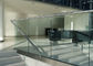 Das anodisierte Balustraden-ausgeglichenes Glas-Balkon-Geländer/bürstete Endeinfache Installation