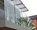 Zaun des Edelstahl-Zapfen-Glasgeländers für Balustraden-Handlauf
