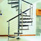 Seite angebrachte Edelstahl-Rod-Geländer-Sicherheit für gewundene Treppen-Balustrade